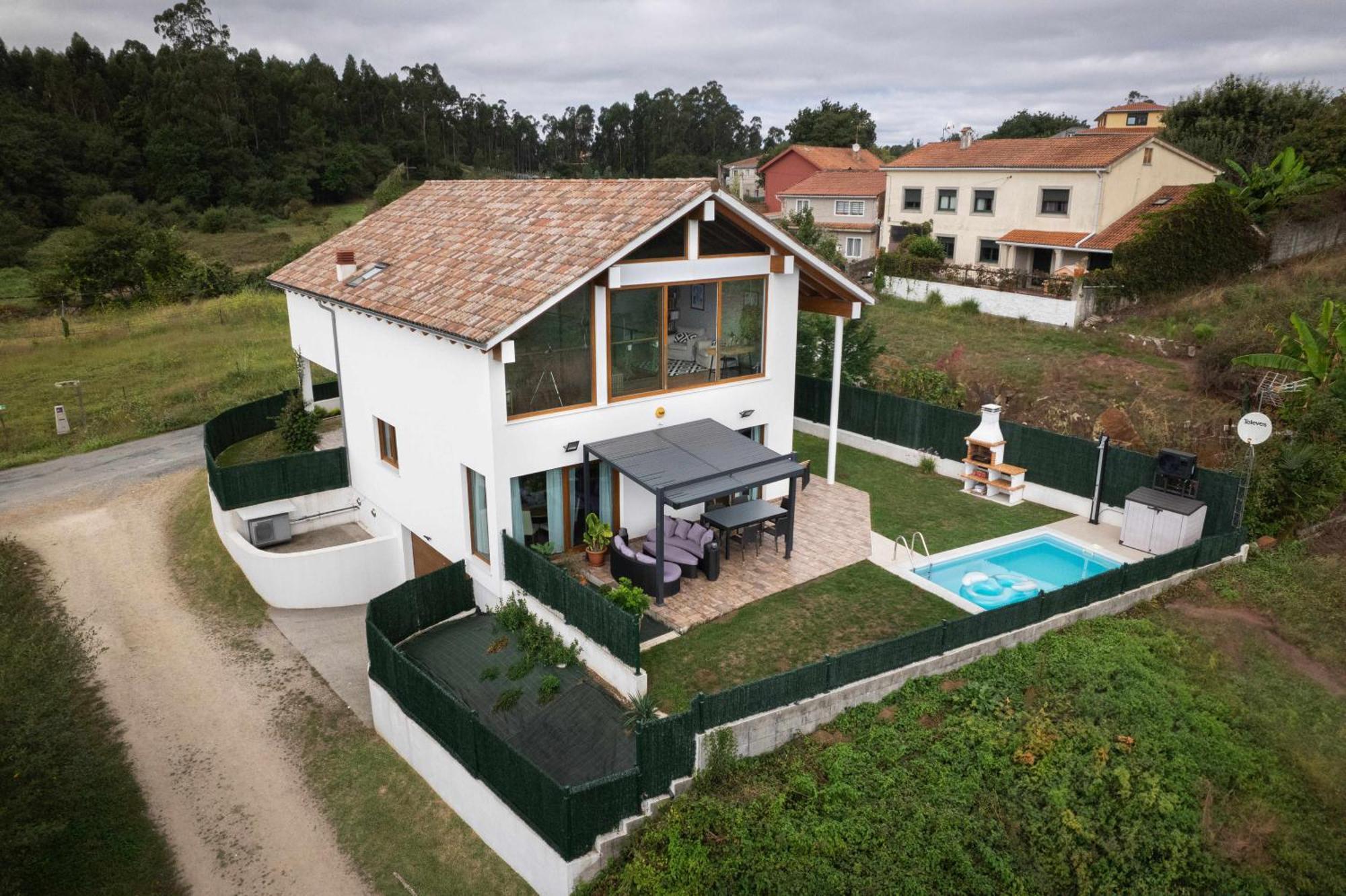 サンティアゴ・デ・コンポステーラ La Casa Del Caminoヴィラ エクステリア 写真